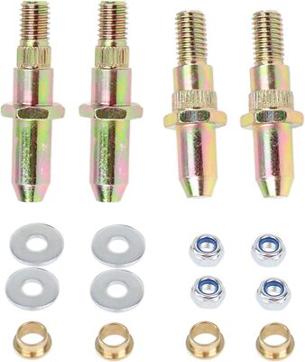 Door Hinge Pin and Bushing Repair Kits Compatible with Chevy GMC 1999-2007