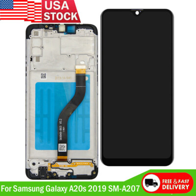 LCD Display Touch Screen Digitizer Assembly For Samsung Galaxy A20s 2019 SM-A207