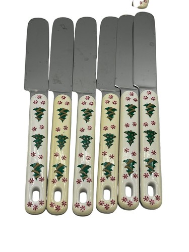 Oneida Holiday Colormates Northland Weihnachtsbaum Silberbesteck, 24-teiliges Set - Bild 4 von 6