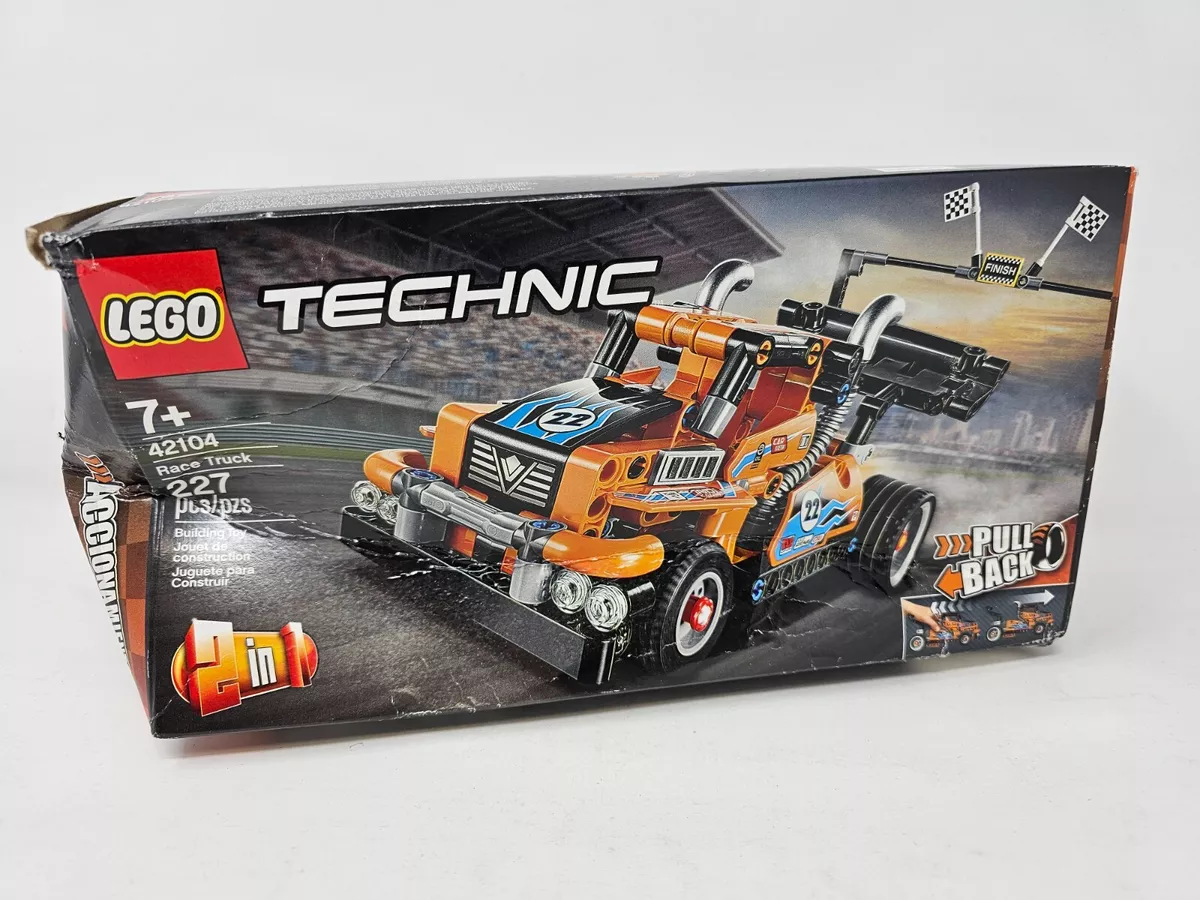 LEGO 42104 Technic Race Truck New Sealed in Damaged Box