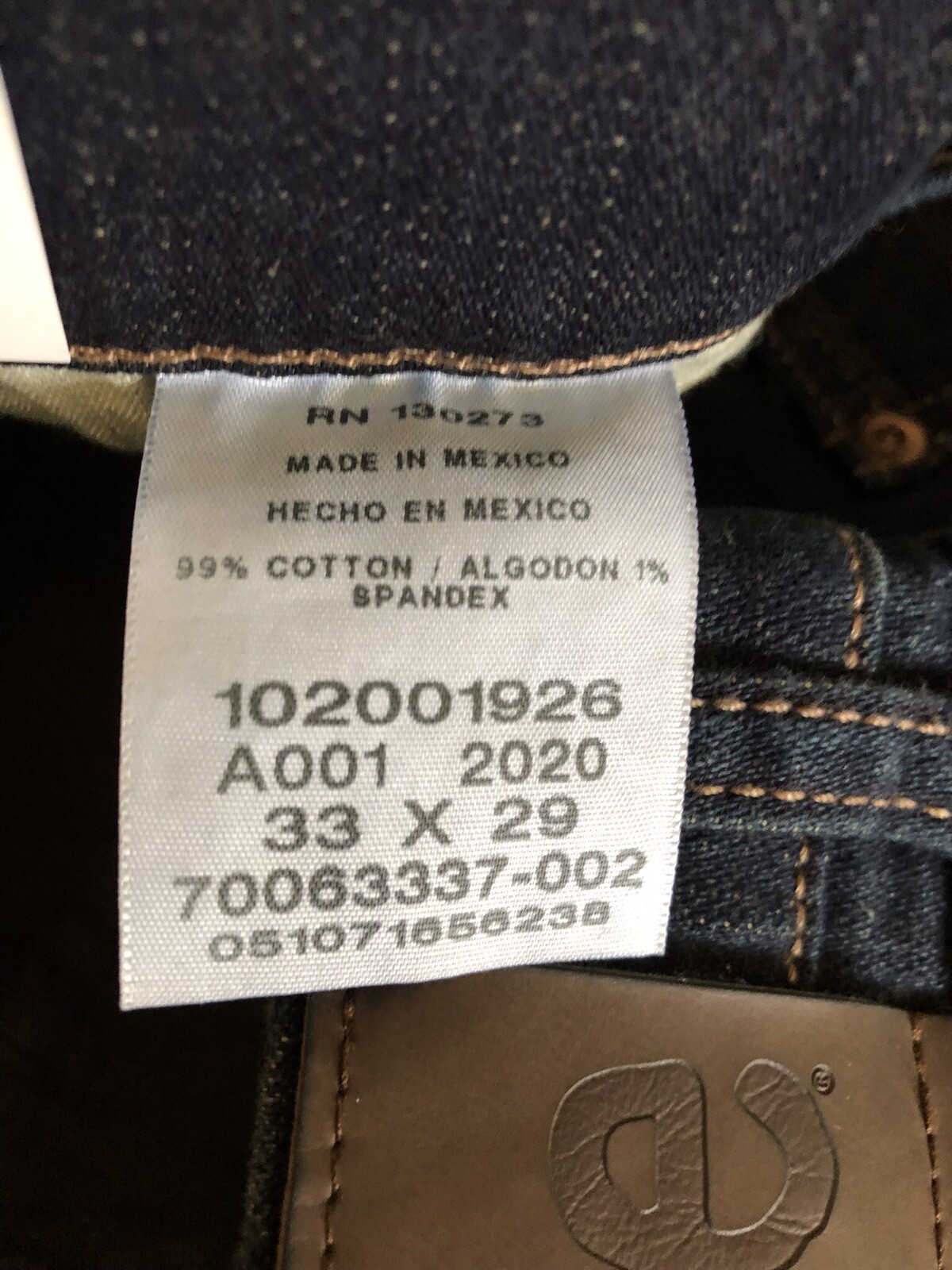 Lee Premium Select Men's Regular Fit Straight Leg Jean Comfort Stretch 33x29 NWT