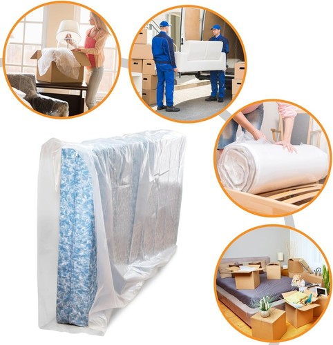 Mattress Bag Waterproof Heavy Duty Full Size Storage Moving Disposal - Picture 9 of 9