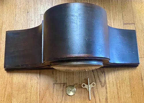 Vintage New Haven Melrose Manteluhr Westminster Glockenspiel - funktioniert - Bild 3 von 9