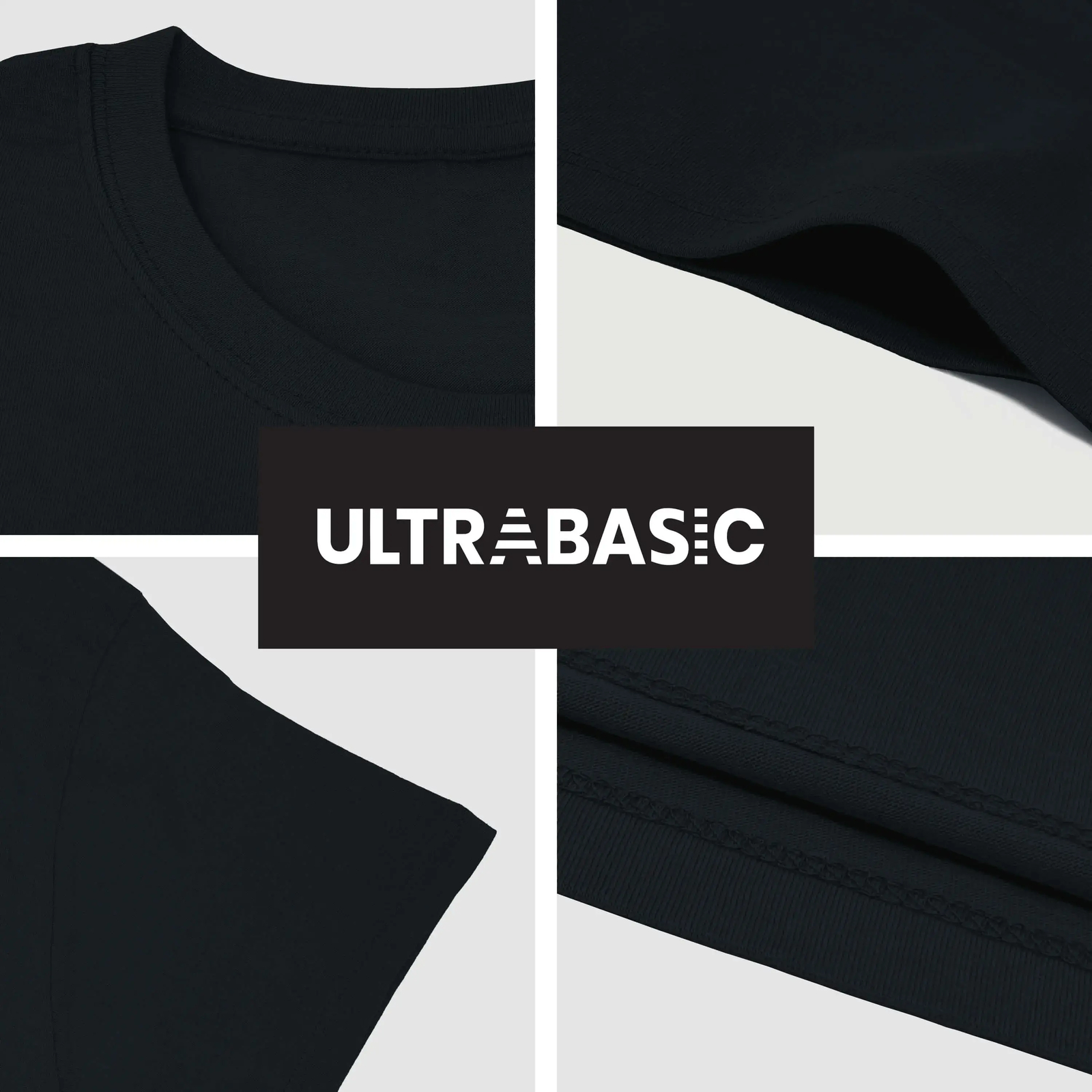 ULTRABASIC Men's Black Samurai Reaper T-Shirt - Eco-Friendly Graphic Tee, Halloween Or Casual Wear