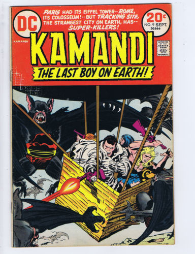 Kamandi, The Last Boy on Earth #9 DC 1973 Jack Kirby Cover/Art - Picture 1 of 2