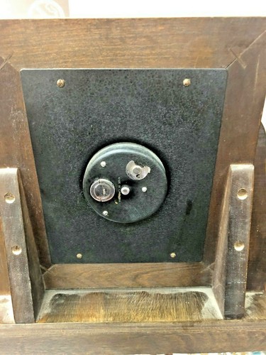 VINTAGE SIR JOHN 8 DAY MANTLE CLOCK MADE IN ENGLAND MANUAL WINDING - Picture 7 of 11