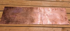14" x 4 Ft Pure Copper Sheet Plate 99.9%  16  Gauge