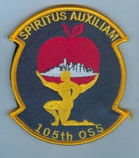 USAF / US Air Force 105th OSS - COLOR .... MINT .... A BEAUTIFUL INSIGNIA!