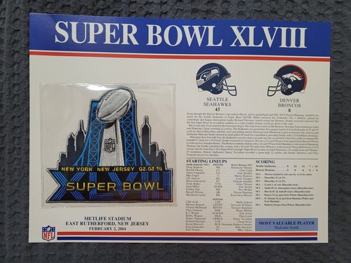 Willabee & Ward NFL Super Bowl Patches - Pick your Patch Combined Shipping - Picture 98 of 121
