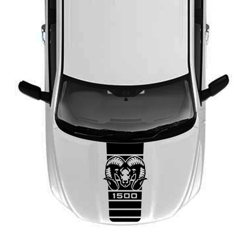 dodge mega cab hood Decal for Dodge Ram Crew Cab 5 Sport Hood Vinyl Graphic Design