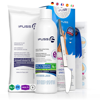 Mr. Fuss No. 4 Plus Pack Multi Anti-Hornhaut, Anti-Zuwachs System 3 tlg. Set