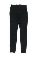 Hue Women's Solid Black Leggings Size XS 145815