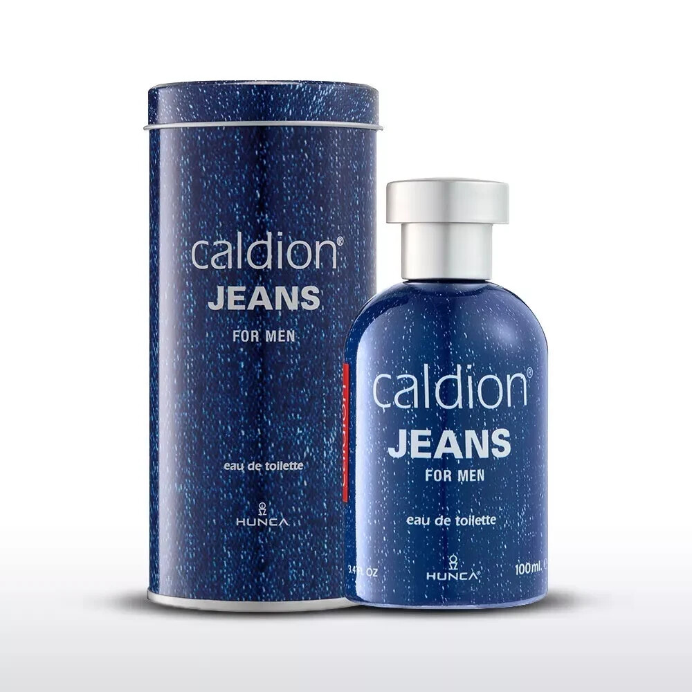Caldion Jeans Men Perfume By Hunca ,EDT for Men's 100 ml,Free delivery 🚚