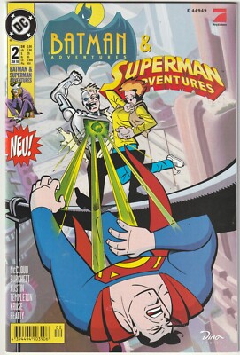   BATMAN & SUPERMAN ADVENTURES #2, Dino/DC Comics 1998 COMICHEFT TOP Z1