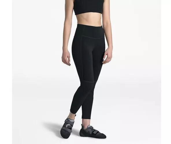 The North Face Women's Beyond The Wall High-Rise 7/8 Tight - S - TNF Black  #0521