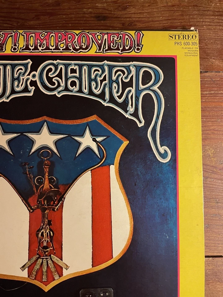 New! Improved! - Blue Cheer (1969 Vinyl - Philips PHS 600-305) VG - Image 4 of 4