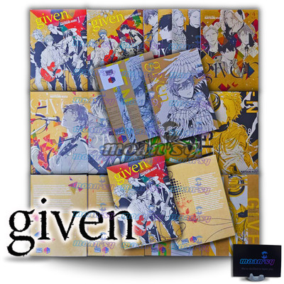 Given Manga English Single Volume 1-9 Comic Books New by Natsuki Kizu