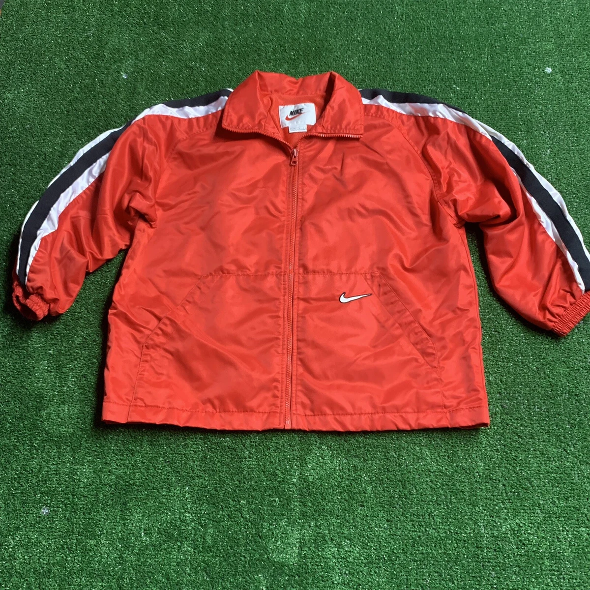Veste Nike Vintage Femme Rouge Taille Grande 12 14 Blanc tiquette Ann es 90