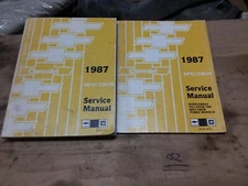 OEM 1987 Chevrolet Spectrum Shop Service Repair Manual + TURBO SUPPLEMENT