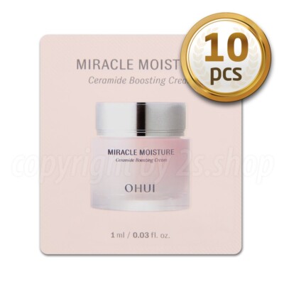 OHUI Miracle Moisture Ceramide boosting Cream  10pcs~100pcs O HUI