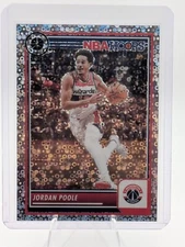 2023-24 NBA Hoops Premium Stock- Jordan Poole #277 Disco Prizm