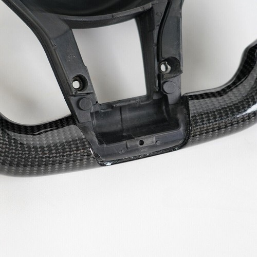 Carbon Fiber LED Steering Wheel For Mercedes-Benz CLA AMG Class A C E SLK SL 13+ - Picture 9 of 10