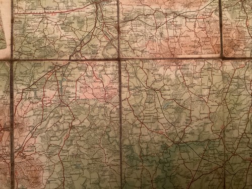 Vintage Bartholomew's Cloth Map, Sheet 30 Surrey For Motorists/ Cyclists - Picture 4 of 9