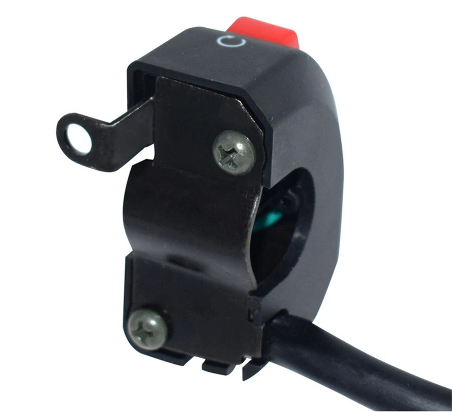 Universal Motorcycle Switch 7/8" Handlebar for Engine Start Stop Kill 12V New - Image 3 of 4