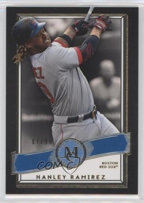 2016 Topps Museum Collection Blue 61/99 Hanley Ramirez #28 2r5