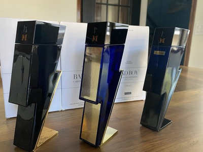#ad Bad boy By Carolina Herrera collection 3.4 oz bundle of 3 testers new in box $300.00
