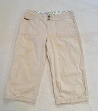 Lee Just Below The Waist Khaki Capri Cargo Pants Size 14