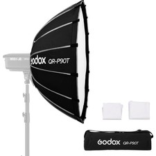 Godox 35 5in 90cm Bowens Mount Parabolic Softbox Quick Release