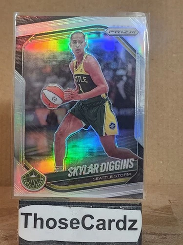 2025 Panini Prizm WNBA Silver Prizm #123 Skylar Diggins