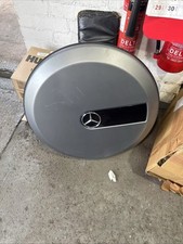 Genuine Mercedes G-Class Spare Tire Cover Matte Grey G63 AMG