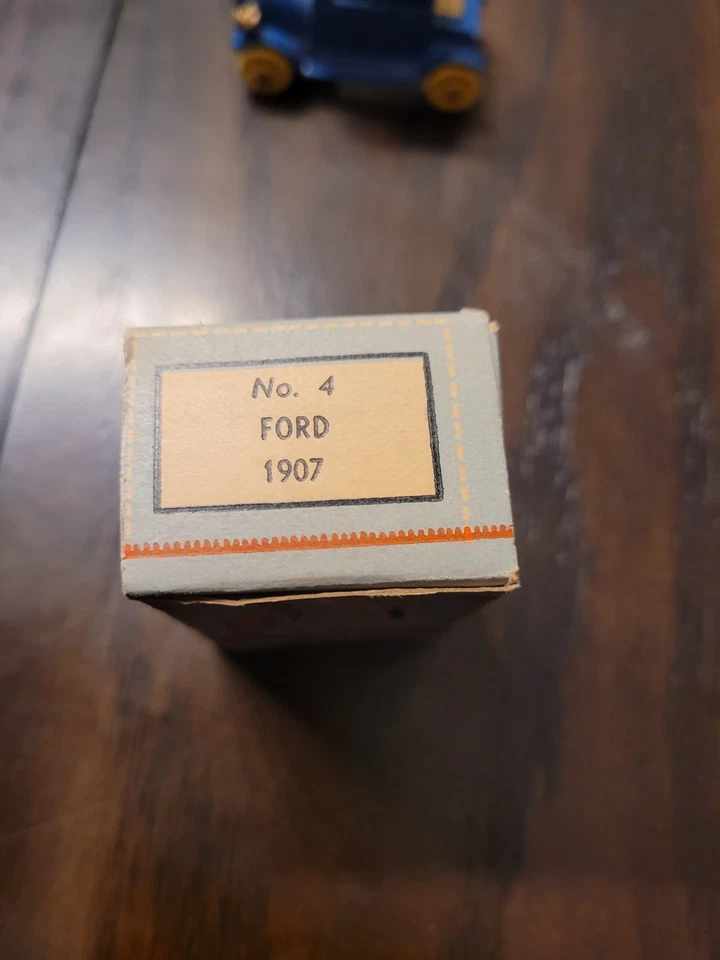 Vintage Rare Charbens No 4 Ford 1907 Miniatures Series Diecast Model Car - Image 3 of 4