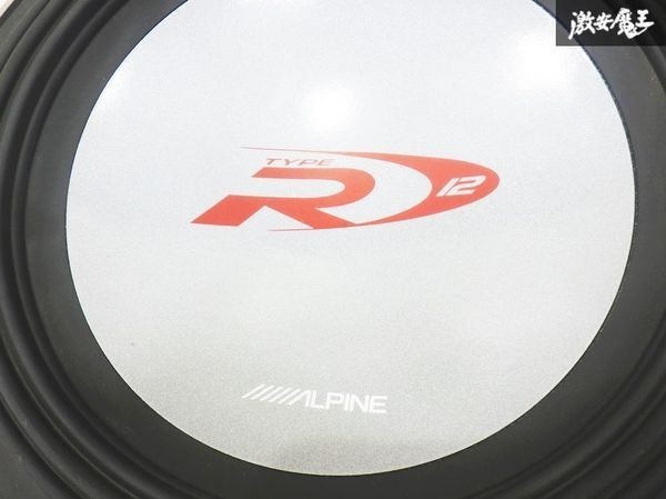 Alpine Type-R SWR-1242D 1-Way 12in. x 12in. Car Subwoofer