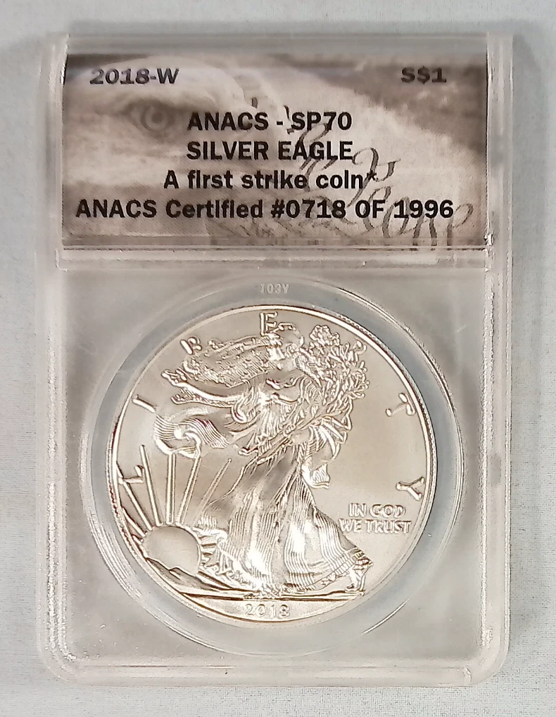 American Eagle MS 70 Graded 2018 Silver Bullion Coins for sale | eBay