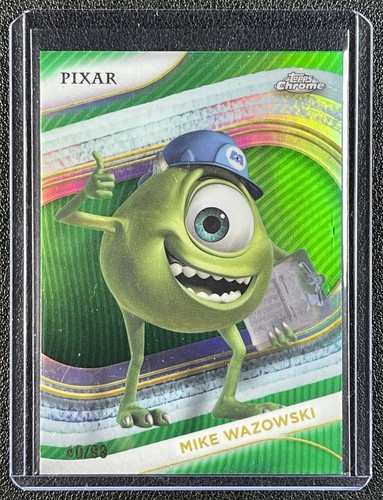 MIKE WAZOWSKI 2025 TOPPS CHROME DISNEY #6 GREEN REFRACTOR 40/99