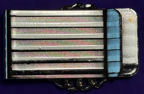 Gold Colored Money Clip With 1977 Lincoln Penny - NEW - FREE SHIPPING - Picture 4 of 5
