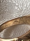 Antique 1890’s Victorian Gold Ring Garnets 5-6G Sz 11.5 — photo 10