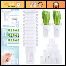100 Pcs Hydroponics Growing System Kit - 50 Grow Baskets & 50 Sponges, Indoor Se 0.25 per gallon