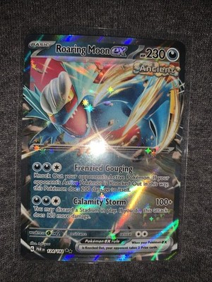 2023 POKEMON PAR EN-PARADOX RIFT SPECIAL ILLUSTRATION RARE ROARING MOON EX