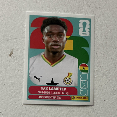 Panini FIFA World Cup 2026 Sticker GHA 3 Tariq Lamptey Ghana