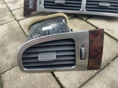 2007- 2014 Yukon Tahoe Suburban Avalanche Sierra Dash Trim Vents set Woodgrain - Picture 4 of 15