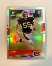 Logan Wilson 2020 Optic Holo Rookie Card - Linebacker. rookie card picture