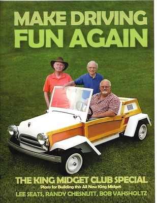 BUILD YOUR OWN KING MIDGET - COMPLETE PLANS BOOK!