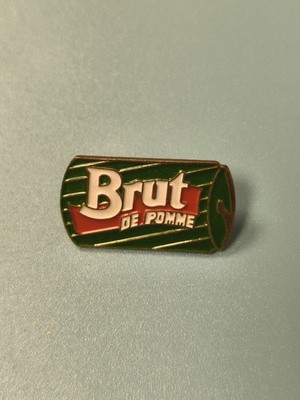 Vintage Pin's Apfelroh grün rot Werbedrink Sammlung