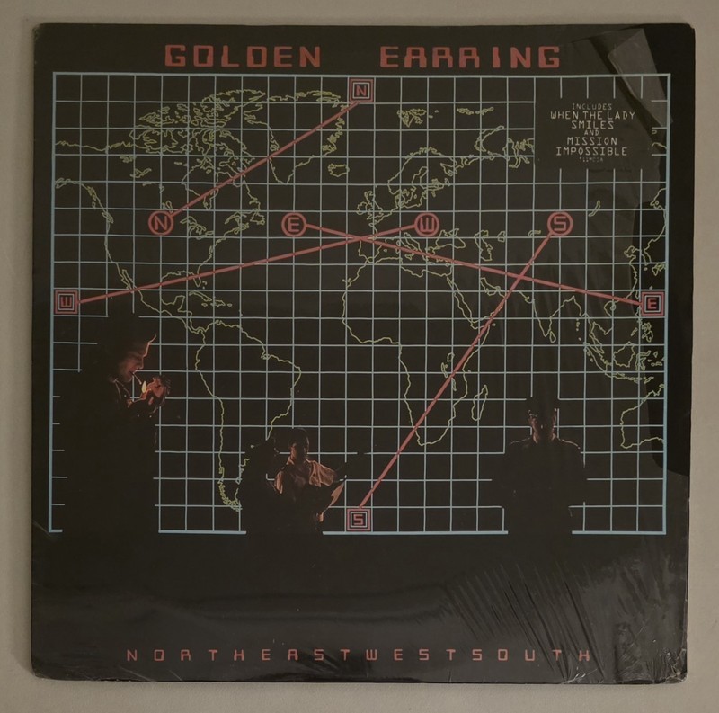 Golden Earring N.E.W.S. Vinyl LP Record VG+ IN SHRINK With Insert RARE