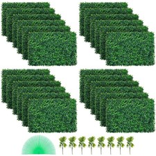Artificial Boxwood Panels, UV-Protected Hedge Wall Panels for Fencing