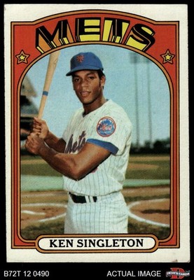 1972 Topps #425 Ken Singleton Mets 2 - GOOD